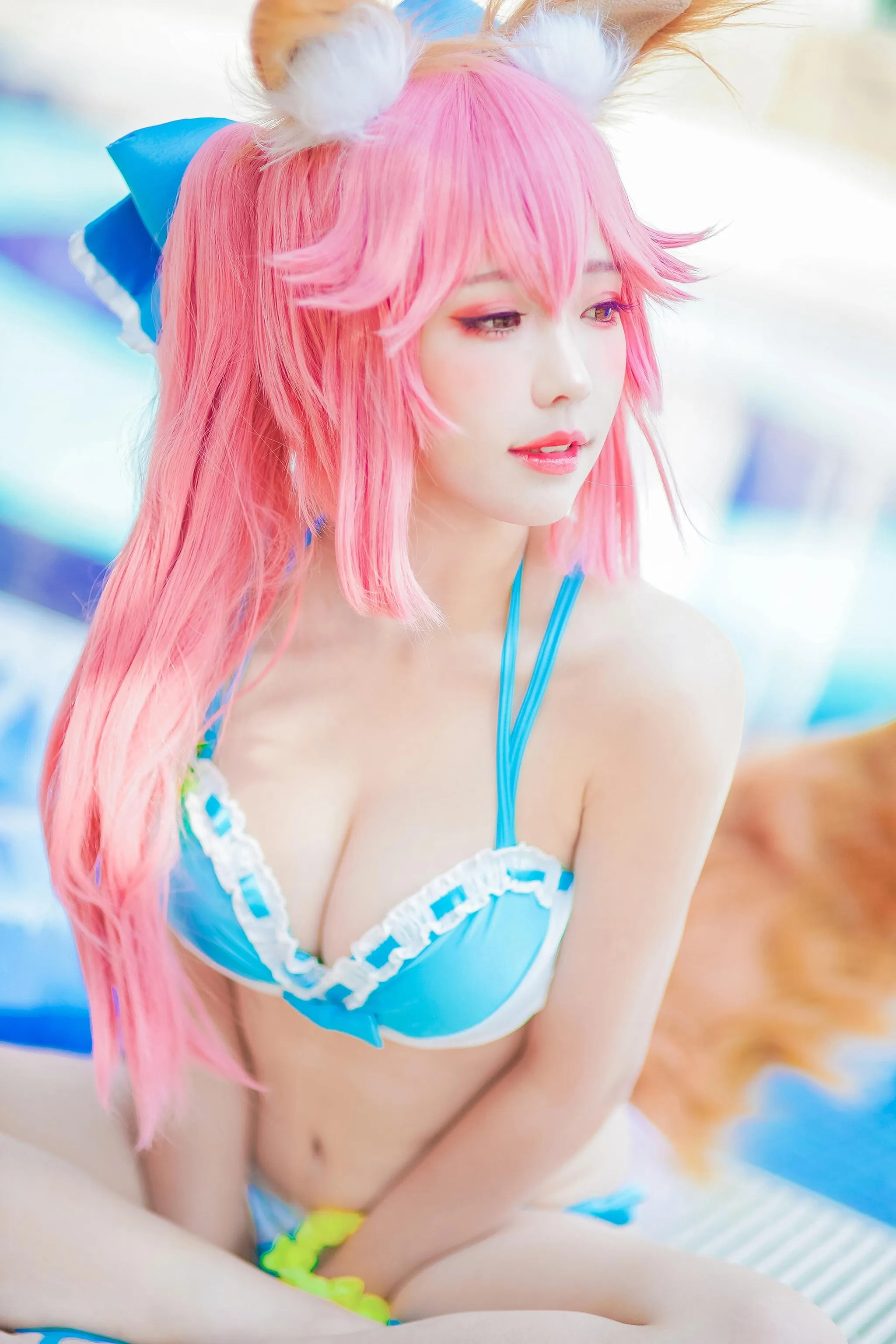 ElyEE子 – NO.46 玉藻前-泳池 [39P]插图